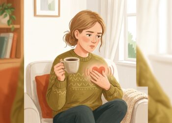 Palpitação após o café pode estar ligada à cafeína, mas episódios frequentes merecem investigação.
