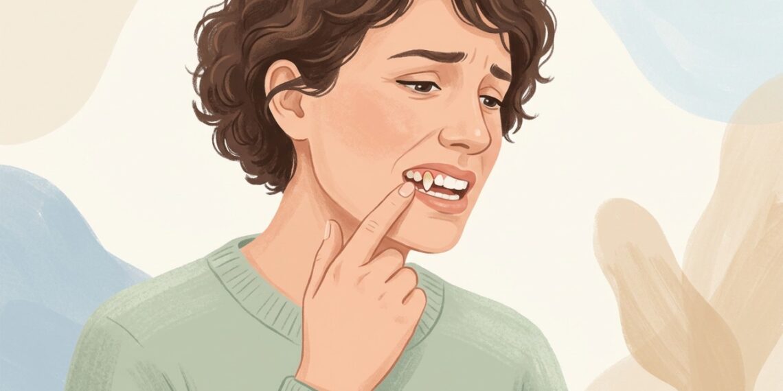 A retração da gengiva pode deixar o dente mais comprido e aumentar a sensibilidade.