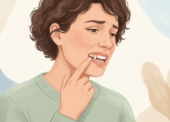 A retração da gengiva pode deixar o dente mais comprido e aumentar a sensibilidade.