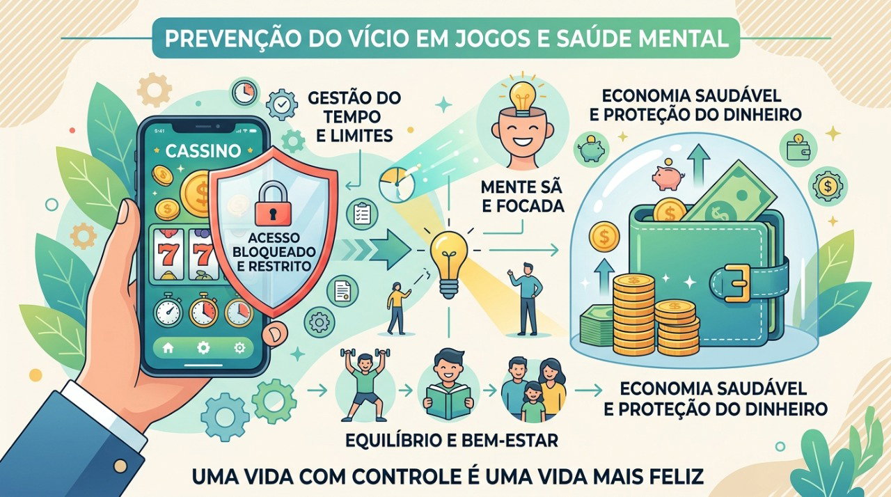 Bloquear aplicativos e limitar o acesso ao dinheiro pode ajudar a reduzir oportunidades de apostar.