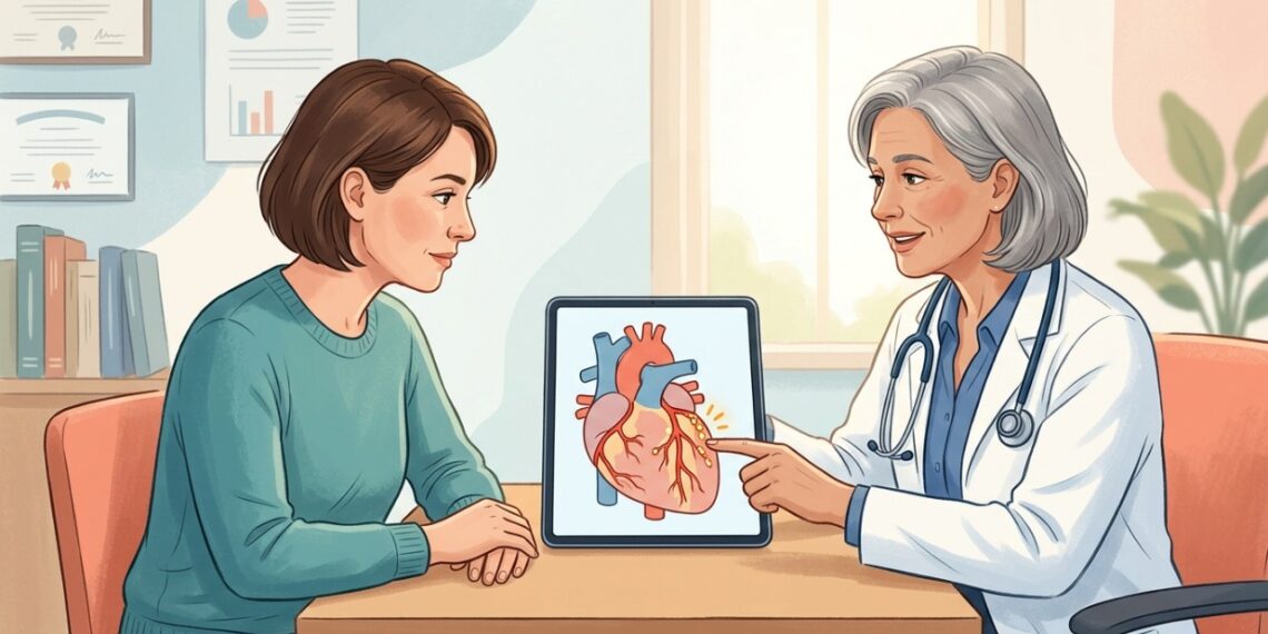 O exame de cálcio no coração pode ajudar a estimar o risco cardiovascular em pessoas selecionadas.