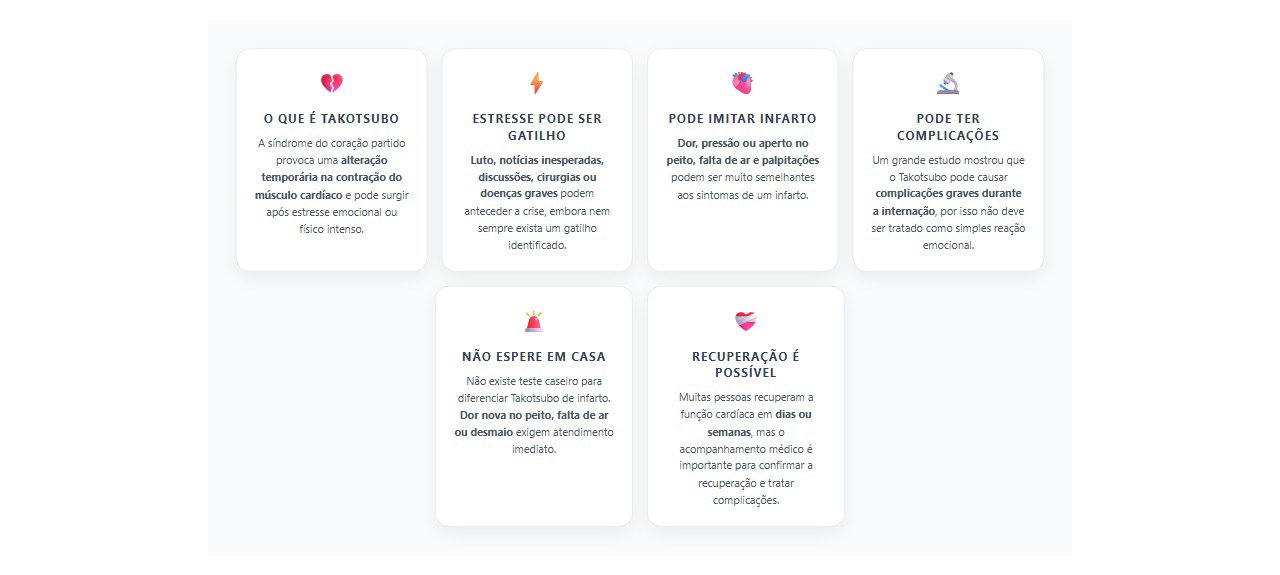 Dor no peito após estresse intenso: 6 sinais da síndrome do coração partido