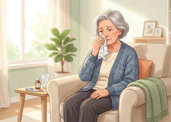 A gripe em idosos exige atenção por causa do maior risco de complicações após os 65 anos.