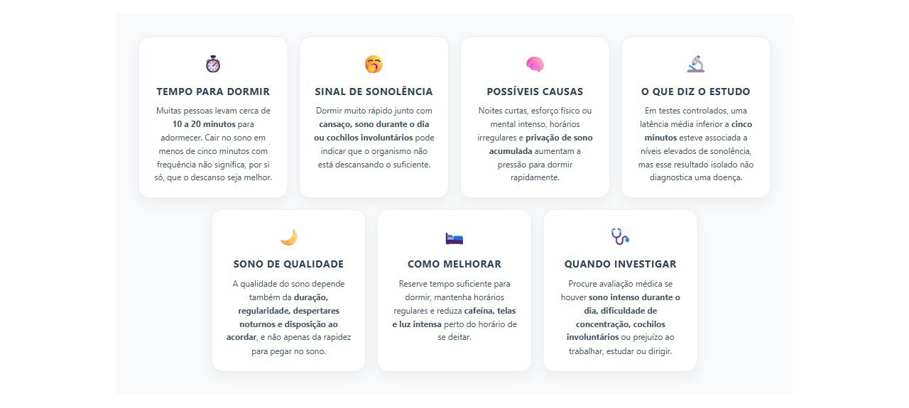 Dormir em menos de 5 minutos: quando o sono rápido pode ser sinal de alerta