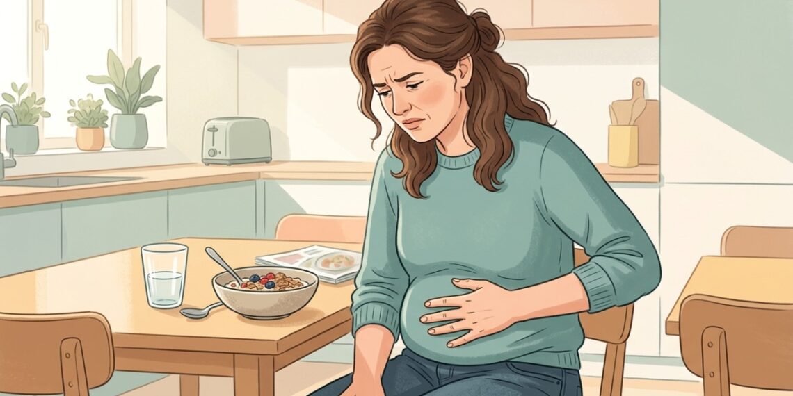 Aumentar fibras rapidamente pode provocar gases e estufamento enquanto o intestino se adapta.
