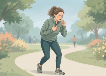 Tosse durante ou após o exercício pode estar relacionada ao estreitamento temporário das vias respiratórias.