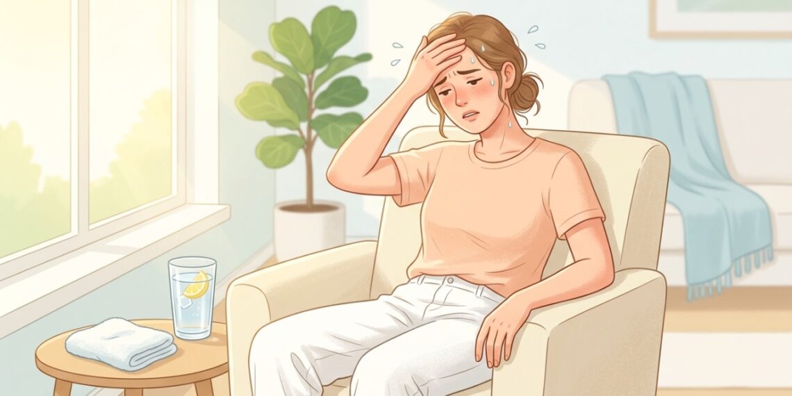 Tontura, fraqueza e suor intenso podem indicar dificuldade do corpo para lidar com o calor.