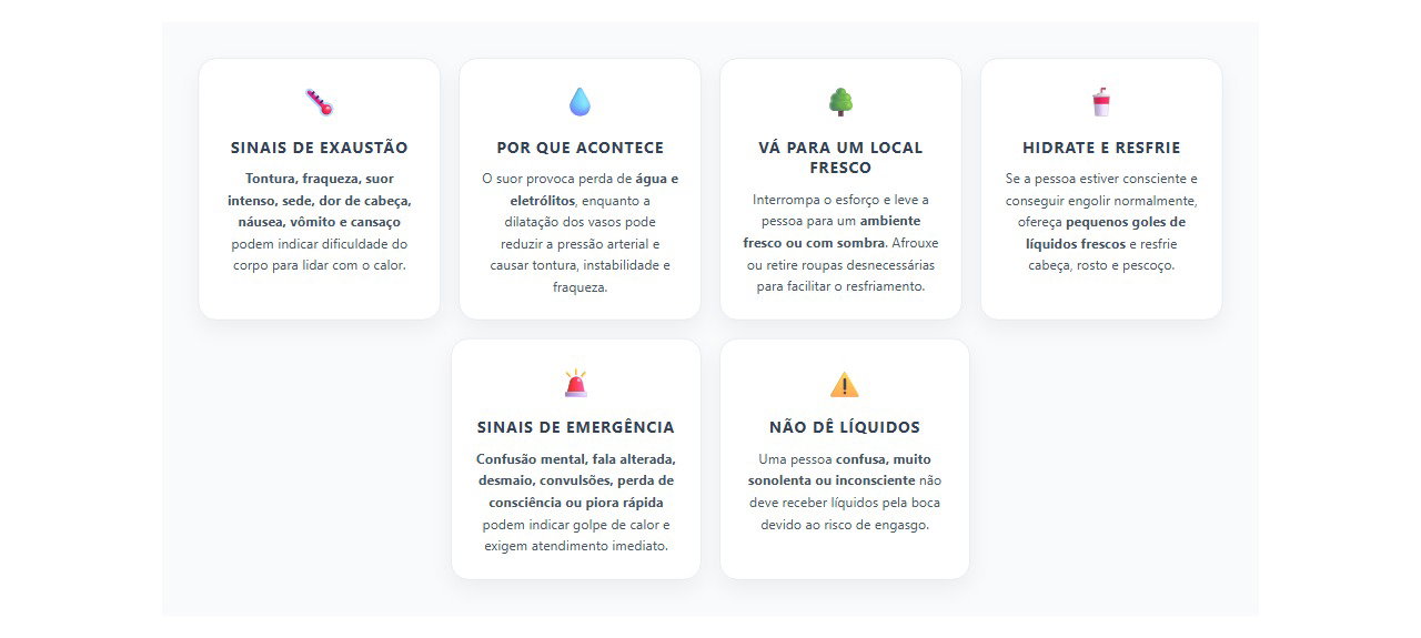 Tontura e fraqueza no calor: sinais de alerta e o que fazer