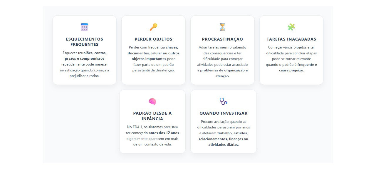 Déficit de atenção no adulto: 6 sinais de que a distração pode precisar de investigação