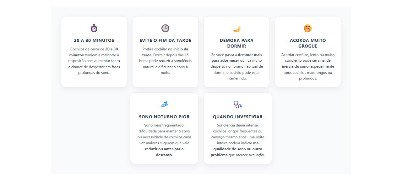 Cochilo à tarde: 6 sinais de que ele pode estar atrapalhando seu sono à noite