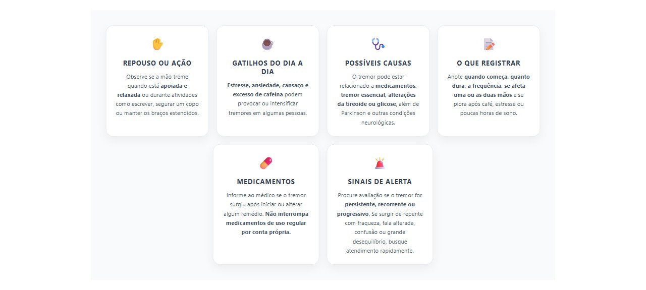 Tremor nas mãos: 6 pistas que ajudam a investigar a causa