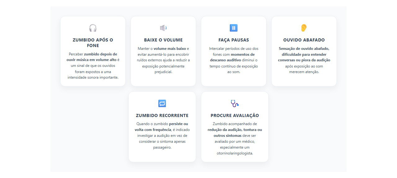 Zumbido depois do fone alto: 6 sinais de que o volume pode estar prejudicando a audição
