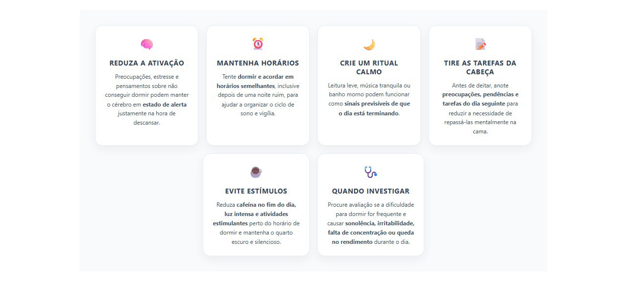 Cabeça acelerada na hora de dormir: 6 estratégias para desacelerar sem depender de remédio