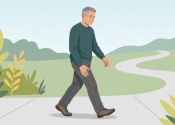 Caminhar de forma bem dosada pode ajudar a manter a mobilidade mesmo com artrose no joelho.