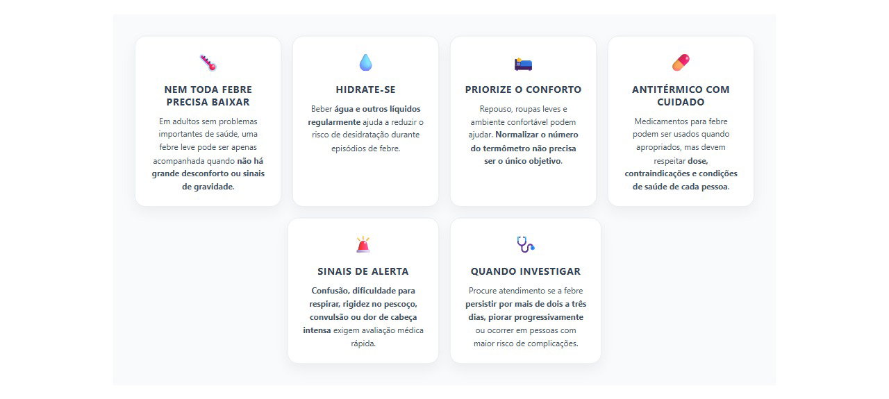 Febre em adulto: 6 pontos para saber quando observar e quando procurar atendimento