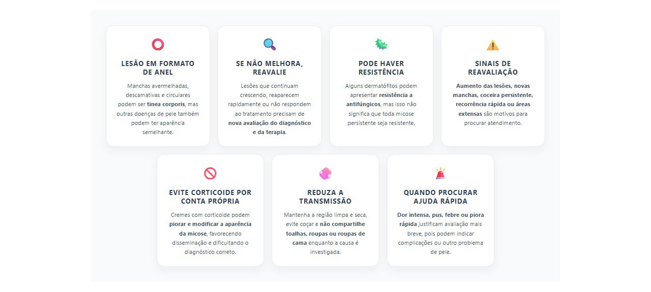 Micose que não melhora: sinais de resistência e quando reavaliar