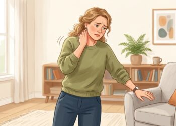 Tontura junto com dor no pescoço pode ter diferentes causas e nem sempre vem da coluna cervical.