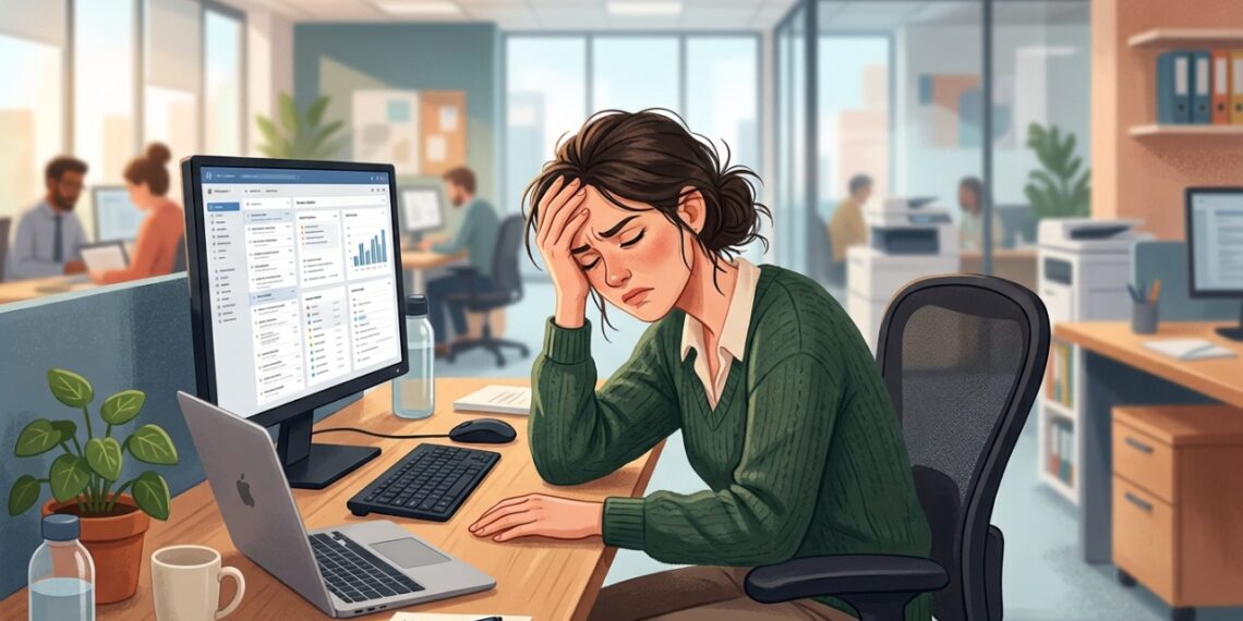 Irritação, cansaço e sensação de sobrecarga por semanas podem estar ligados ao estresse no trabalho.