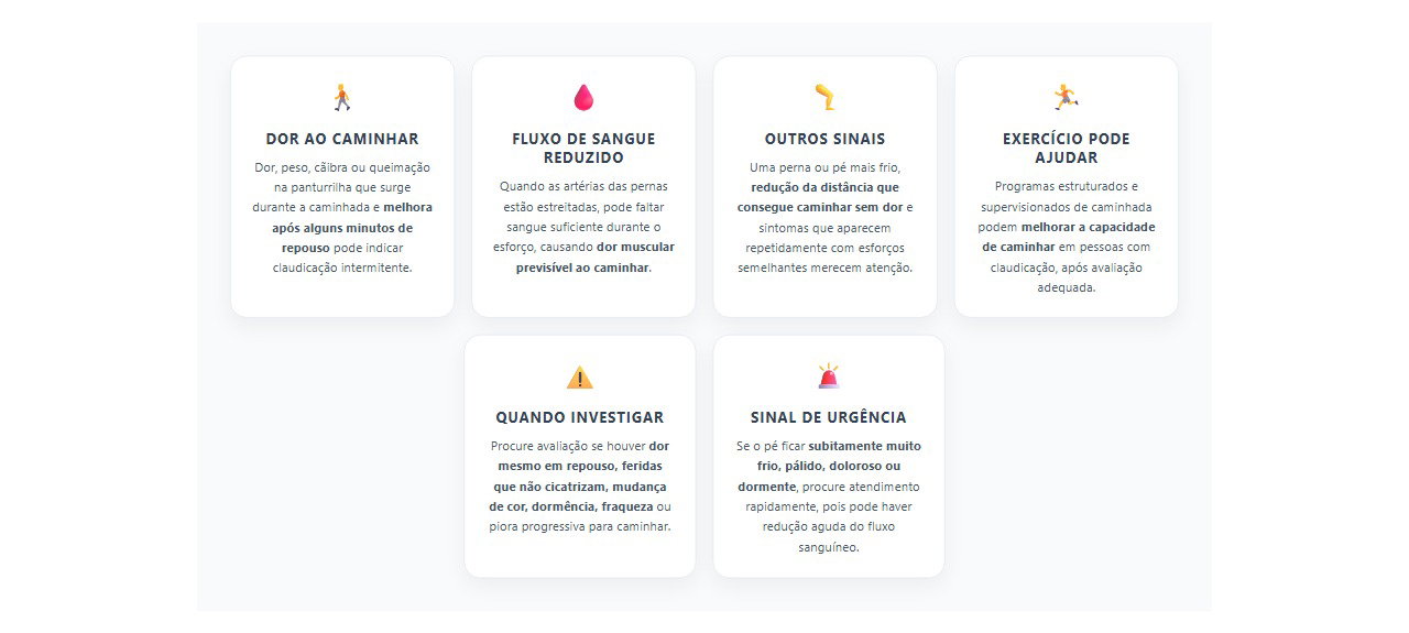 Dor na panturrilha ao caminhar: 6 sinais de que a circulação pode estar comprometida