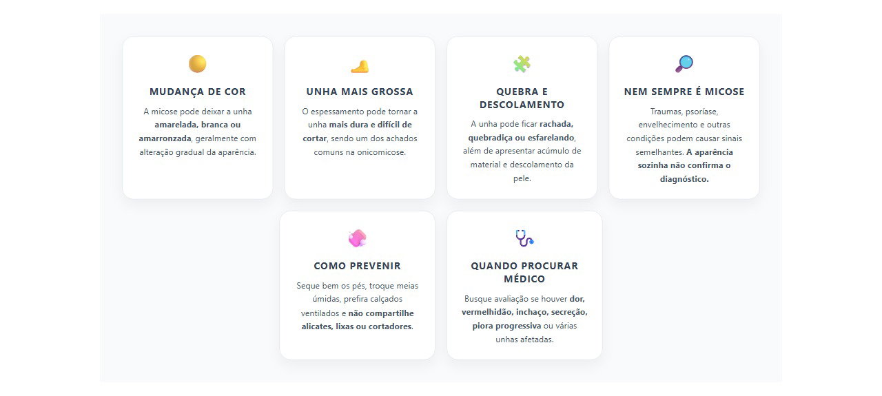 Unha amarela, grossa e quebradiça: 6 sinais de micose para observar