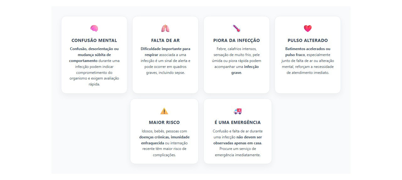 Infecção com confusão e falta de ar: 6 sinais de alerta para sepse