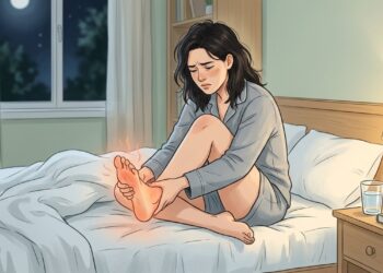 Ardor, choques e formigamento nos pés podem estar relacionados a alterações dos nervos periféricos.