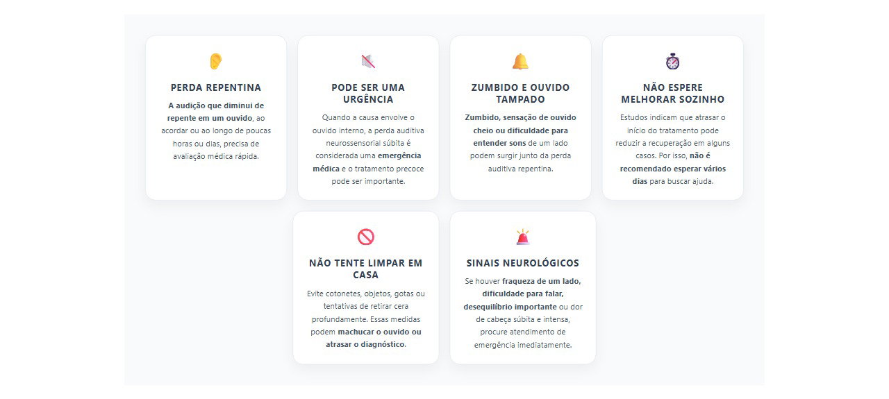 Perda auditiva súbita em um ouvido: 6 sinais para procurar atendimento rápido
