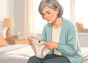 Sangramento após a menopausa, mesmo em pequena quantidade, precisa ser avaliado.