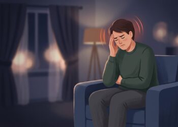 Dor latejante de um lado com enjoo e sensibilidade à luz pode sugerir enxaqueca.