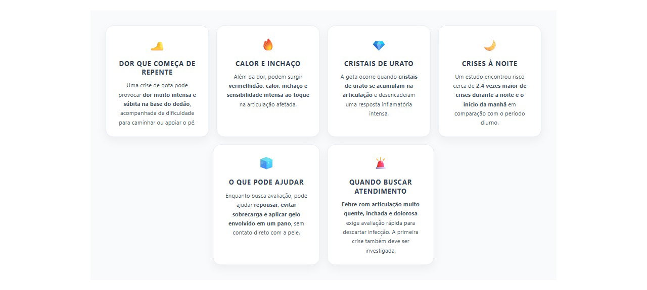Dor forte no dedão à noite: sinais que podem indicar crise de gota
