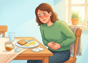 Diarreia e febre após comer ovos podem levantar a suspeita de intoxicação alimentar.