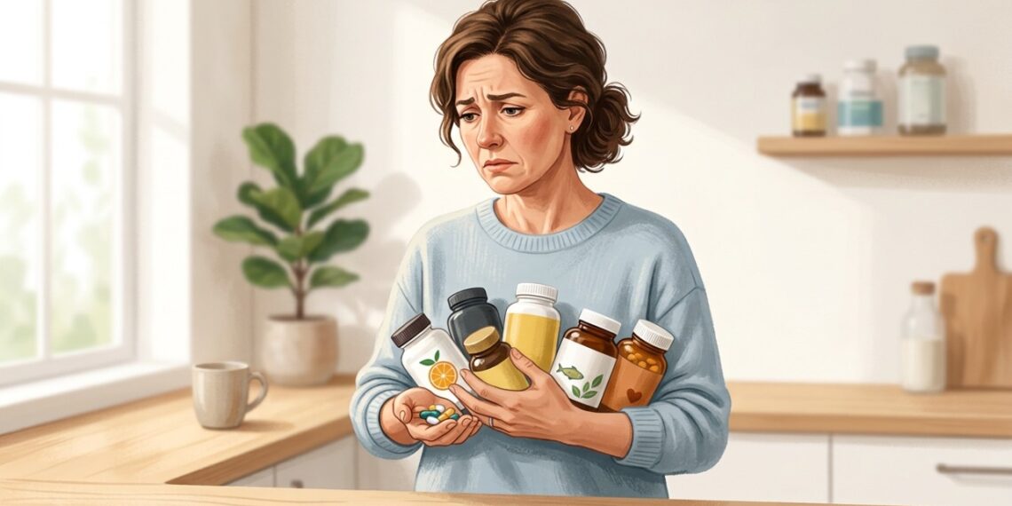 Usar vários suplementos ao mesmo tempo pode repetir nutrientes e elevar as doses sem perceber.