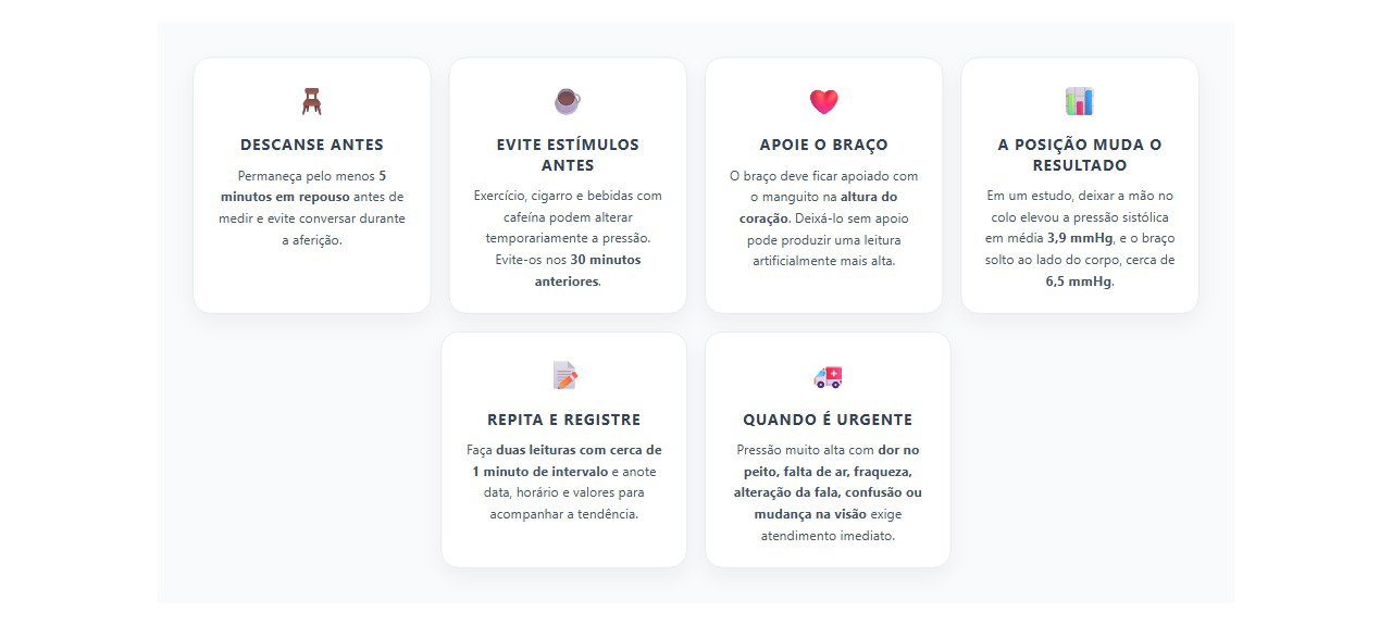 Pressão arterial variando? 6 cuidados que deixam a medição mais confiável