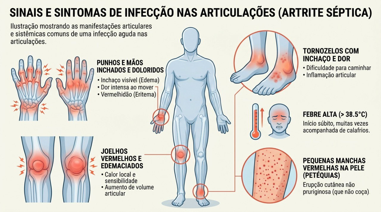 Chikungunya pode causar febre, inchaço e dor intensa em diferentes articulações do corpo.