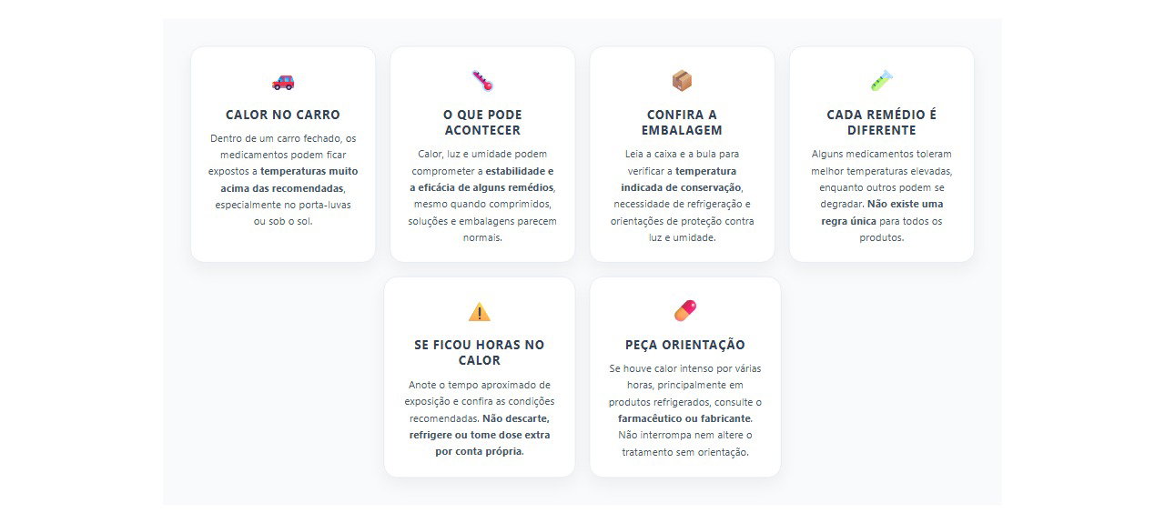 Remédio ficou no carro quente? Veja os riscos e o que fazer