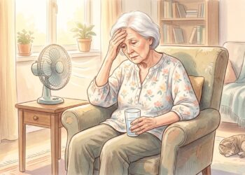 Fraqueza e tontura no calor podem ser agravadas por alguns medicamentos, especialmente em pessoas mais velhas.