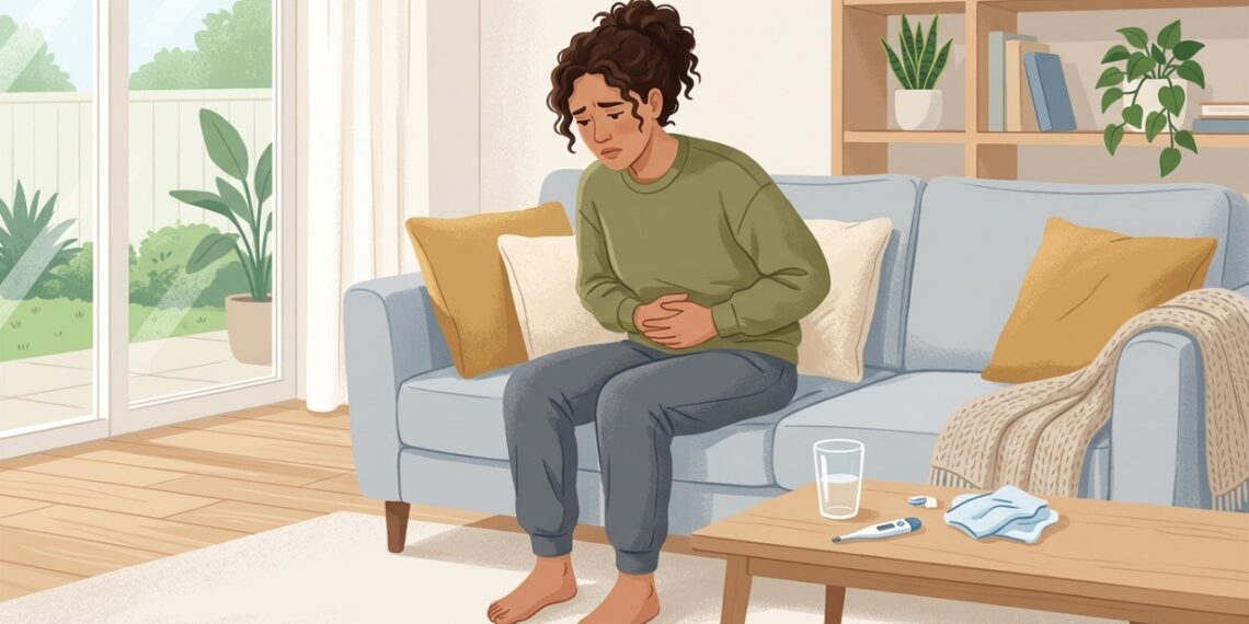 Dor abdominal forte após a febre baixar pode ser um sinal de alarme da dengue.