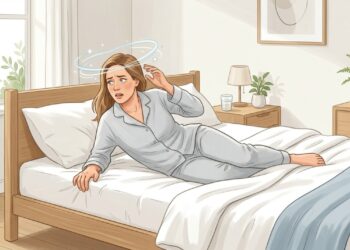 Vertigem ao virar na cama pode estar relacionada à posição da cabeça e à VPPB.