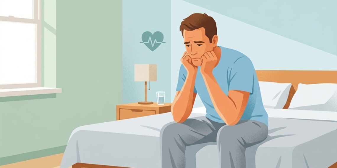 Disfunção erétil persistente pode compartilhar fatores de risco com doenças cardiovasculares.