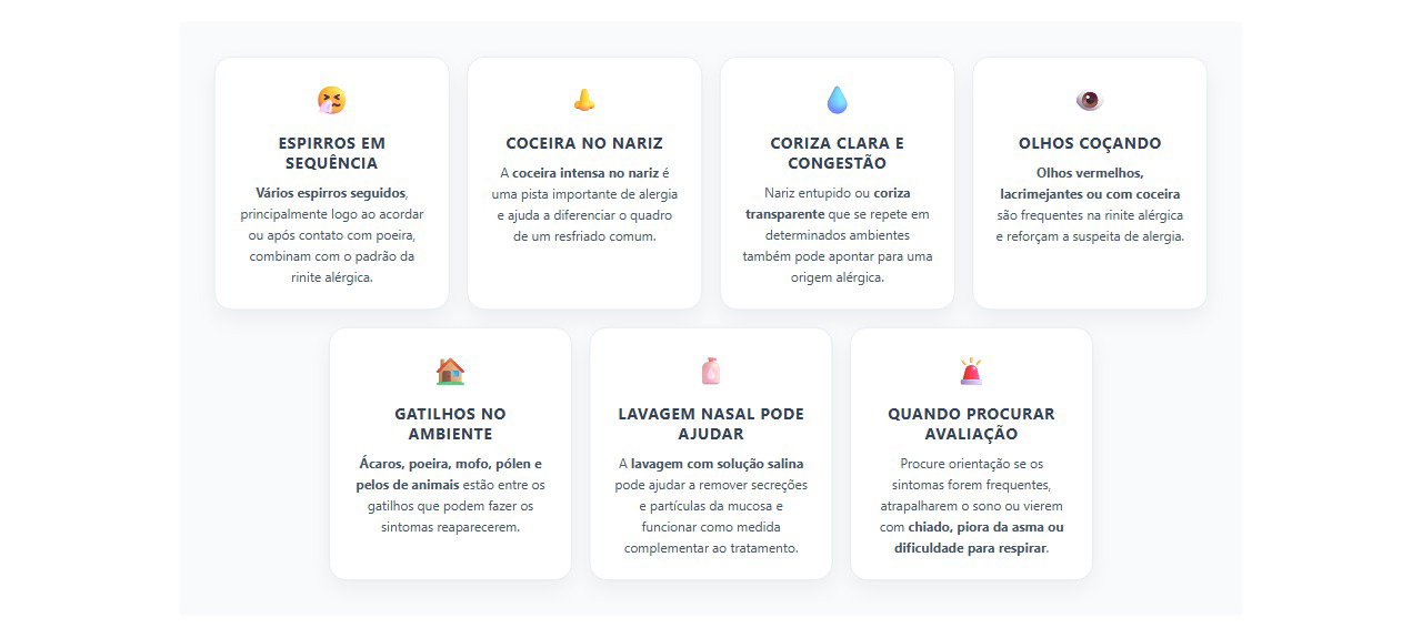 Rinite alérgica: 7 sinais de que espirros e coceira ao acordar podem ser alergia