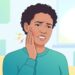 Estalo no maxilar com dor ou travamento pode indicar alteração na articulação temporomandibular.