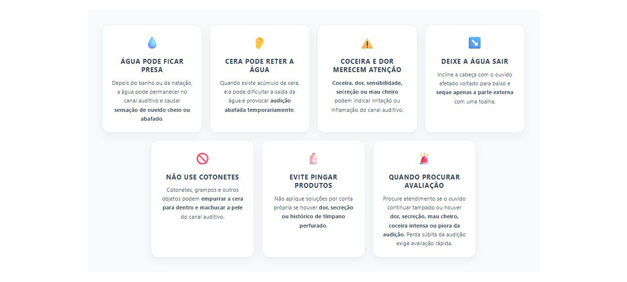 Ouvido tampado depois do banho: 7 sinais e cuidados para evitar inflamação