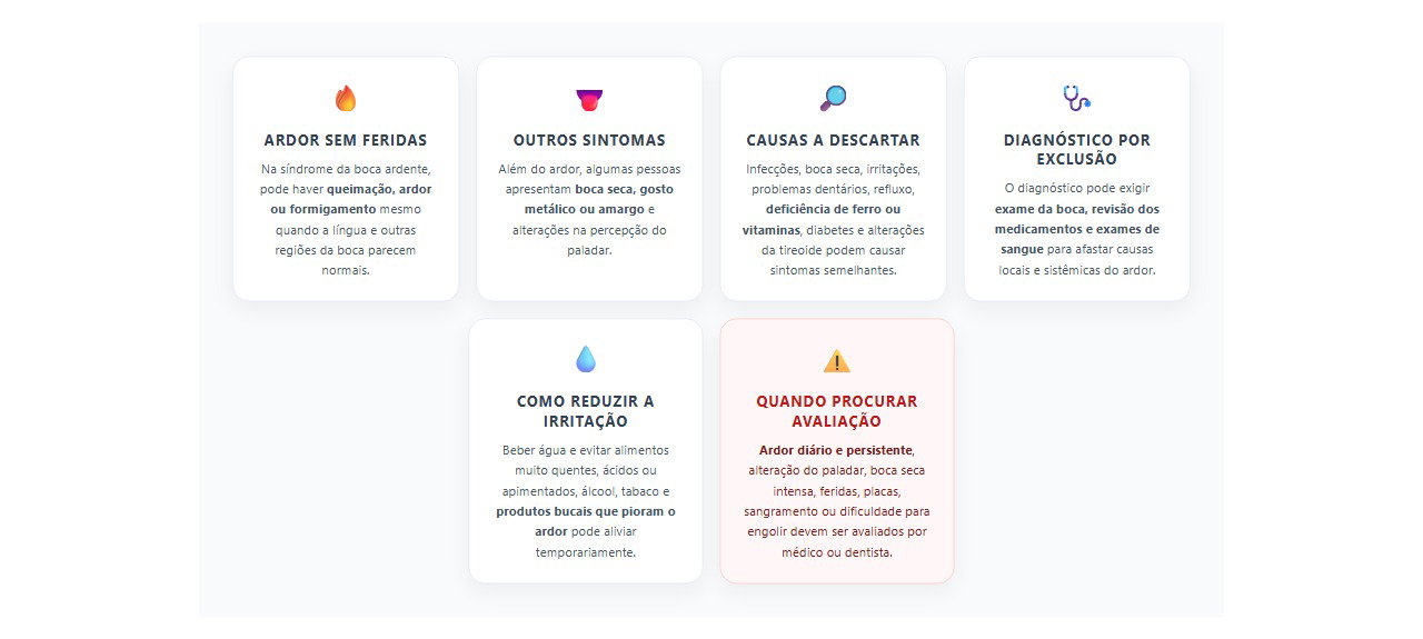 Língua ardendo sem feridas: 6 causas e sinais para investigar