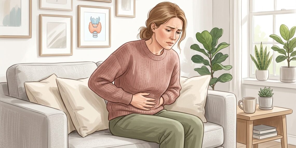 O intestino preso persistente pode estar relacionado ao hipotireoidismo, mesmo com uma alimentação rica em fibras.