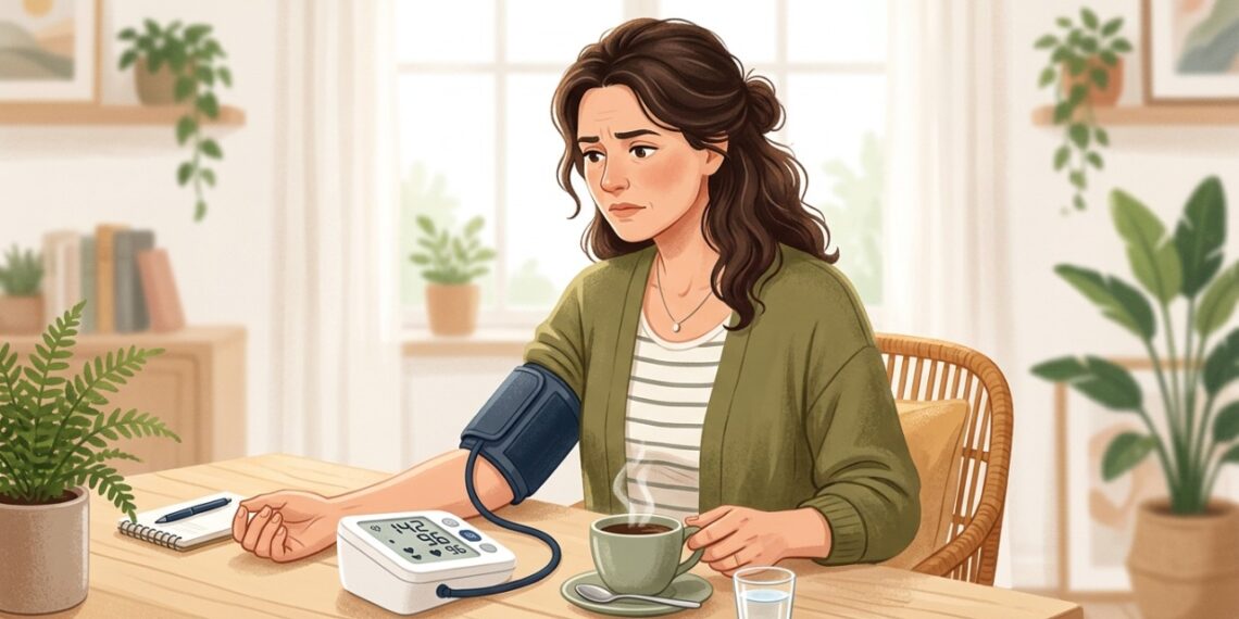 A cafeína pode alterar temporariamente a pressão arterial e interferir na leitura após o café.