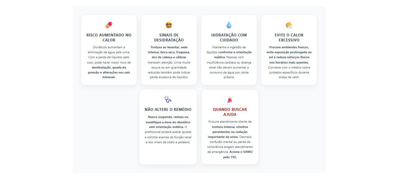 Diuréticos no calor: 6 cuidados essenciais para evitar desidratação e complicações