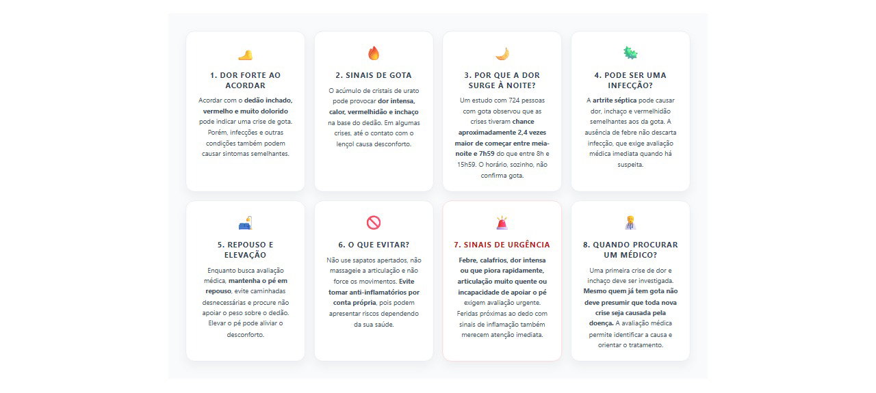 Dedão do pé inchado e dolorido: 8 sinais e cuidados que você precisa conhecer