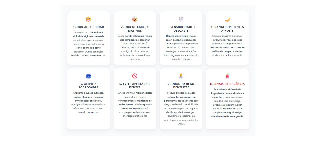 Mandíbula dolorida ao acordar: 8 sinais de bruxismo e cuidados importantes