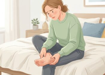 O calcanhar rachado pode causar dor e desconforto quando a pele ressecada perde elasticidade.