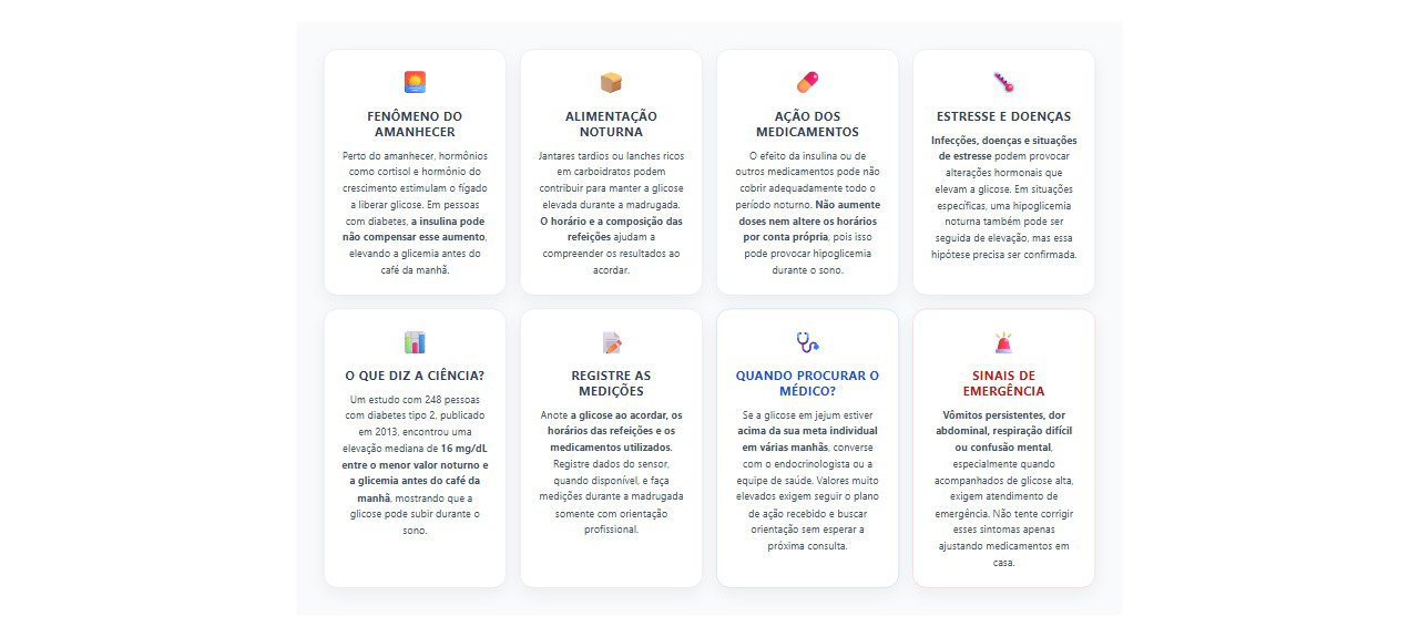 Glicose alta ao acordar: 8 causas e cuidados para entender a hiperglicemia matinal